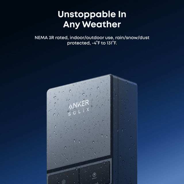 Anker SOLIX Smart Inlet Box | Manual Whole-Home Backup for E10 | Cut Up to 80% on Bills | NEMA 3R Rated | Plug & Play | Storm Guard Mode - ShopSolar: Complete Solar Kits + Lifetime Customer Support