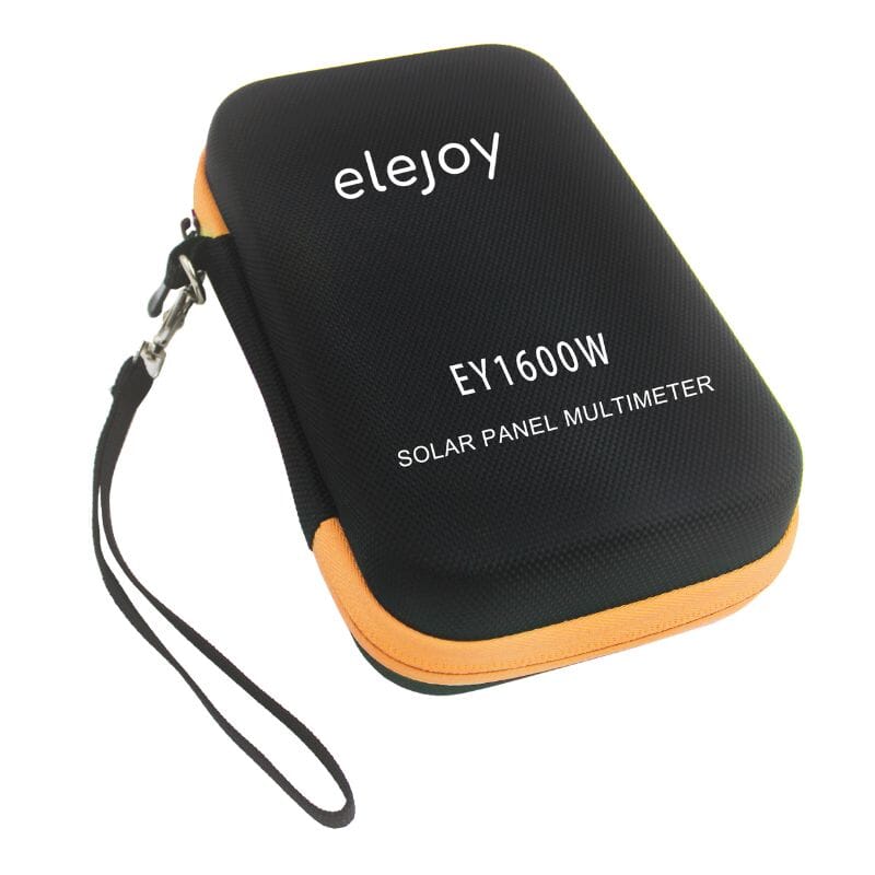 Elejoy 1600W MPPT Solar Panel Multimeter & Watt Meter | Portable PV Performance Tester | No Battery Required | Includes MC-4 & Alligator Clips
