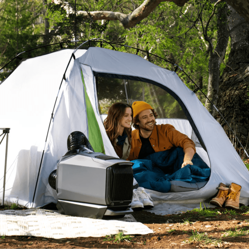 EcoFlow Wave 3 Portable Air Conditioner with Heater | 5,100 BTU Cooling + 6,100 BTU Heating | 8 Hrs Runtime | 5-Year Warranty - ShopSolar: Complete Solar Kits + Lifetime Customer Support