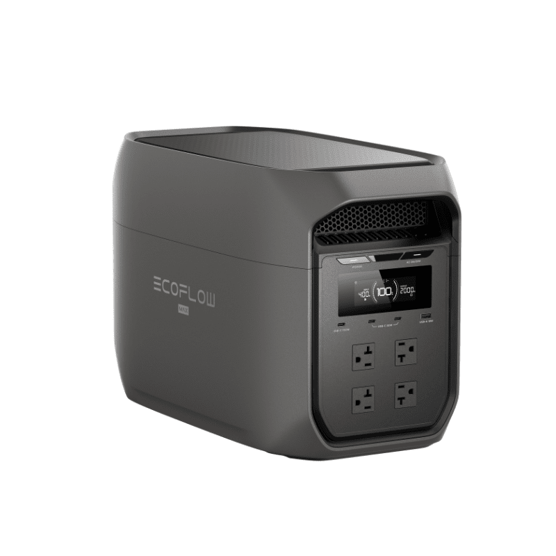 EcoFlow DELTA 3 Max – 2,048Wh / 2,400W Portable Power Station + Choose Custom Solar Panel Bundle Option | 5-Year Warranty | Complete Solar Kit - ShopSolar: Complete Solar Kits + Lifetime Customer Support