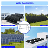 Sungold Power Modular Ground Mount Brackets for 2 × 400W–590W Solar Panels | Heavy-Duty Steel | Adjustable Tilt 20°–40° | Expandable Rack System - ShopSolar: Complete Solar Kits + Lifetime Customer Support