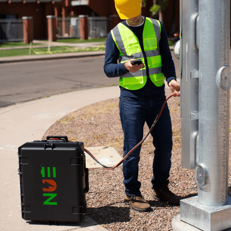 NUE SunCase 2425 Portable Power Station | 2,400W / 2,560Wh | IP55 Rugged Case | Solar + AC Charging | Bluetooth | Bundle Options Available | 2-Year Warranty - ShopSolar: Complete Solar Kits + Lifetime Customer Support