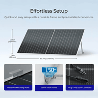 Renogy 590W Bifacial N-Type Solar Panel | Monocrystalline | Up to 130% Yield | 2-Pack | 25-Year Warranty - ShopSolar.com