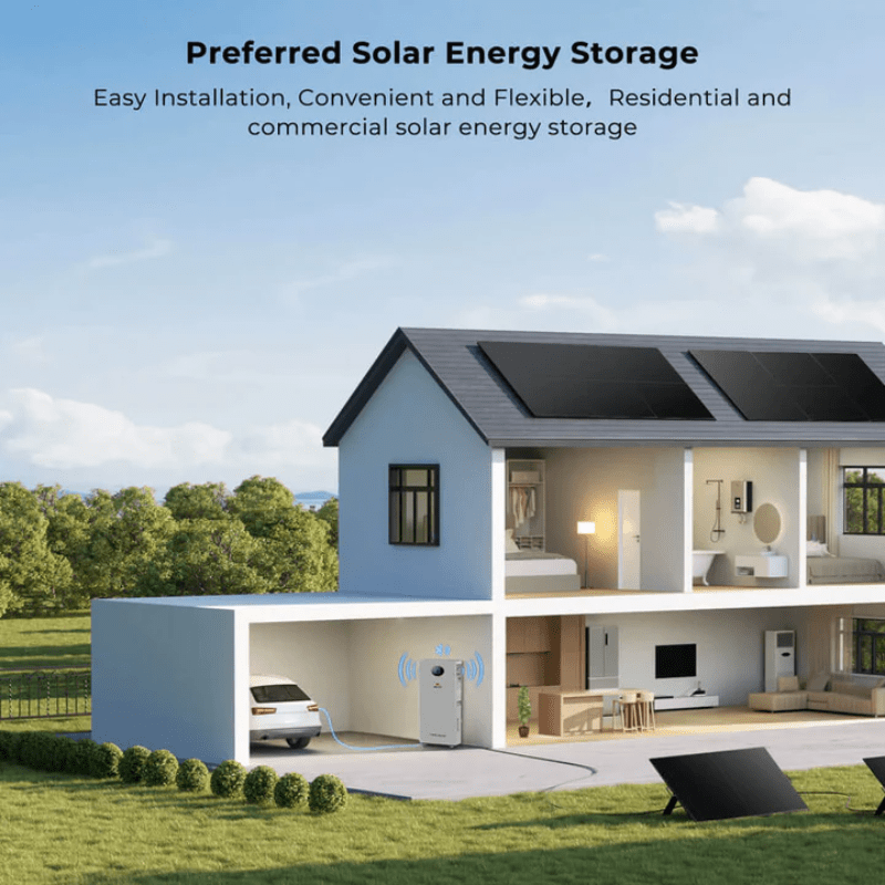 Sungold Power PowerMax 314 Outdoor LiFePO4 Battery | 51.2V 314Ah (16.07kWh) | IP65 | UL1973 & UL9540A | WiFi/Bluetooth | 10-Year Warranty - ShopSolar: Complete Solar Kits + Lifetime Customer Support