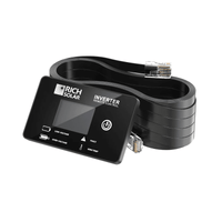 Rich Solar Inverter Remote Control | LCD Display | Nova Pure, Switch & Supercharger Compatible | Flush Mount | Wired Control - ShopSolar.com