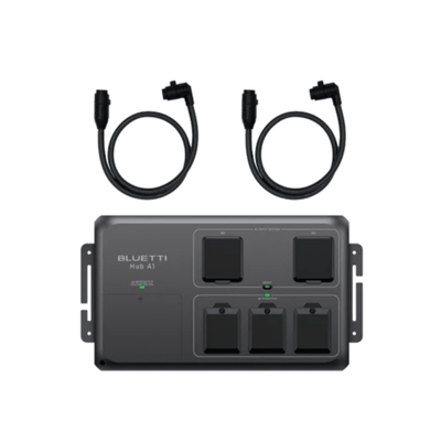 Bluetti Hub A1 Parallel Box + 2× Connection Cables | For Apex300 | Connect Up to 3 Units | 11.5kW Output | 30A/50A Outlets | Plug & Play - ShopSolar: Complete Solar Kits + Lifetime Customer Support