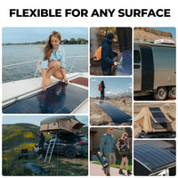 BougeRV Yuma CIGS Thin-film Flexible Solar Panels - ShopSolar.com