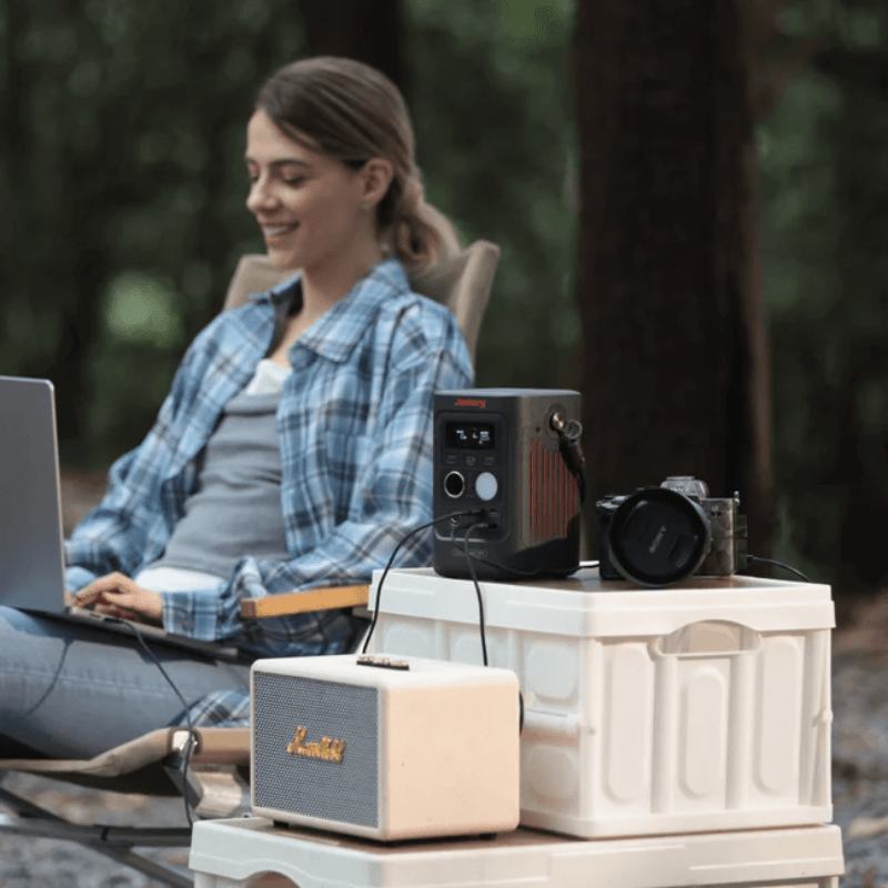 Jackery Explorer 300D Portable Power Station | 288Wh LiFePO4 | 140W USB-C Fast Charging | Starlink Mini-Ready | 10-Year Lifespan | 2.75kg | LED Light - ShopSolar: Complete Solar Kits + Lifetime Customer Support