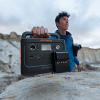 Jackery Explorer [300 PLUS] - 288Wh Power Station + SolarSaga 40W Panel | 300W Output | 11 lbs | App Control | 5-Year Warranty - ShopSolar: Complete Solar Kits + Lifetime Customer Support