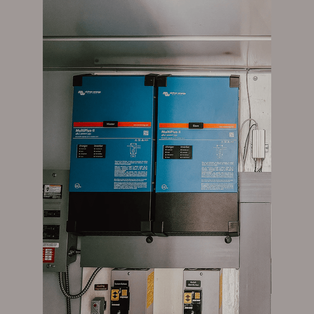 Li-Cube Microgrid Kit | 4.8kW Solar + 20.48–40.96kWh Lithium Storage | Dual Multi-Plus Inverters | Plug-and-Play Containerized Power - ShopSolar: Complete Solar Kits + Lifetime Customer Support