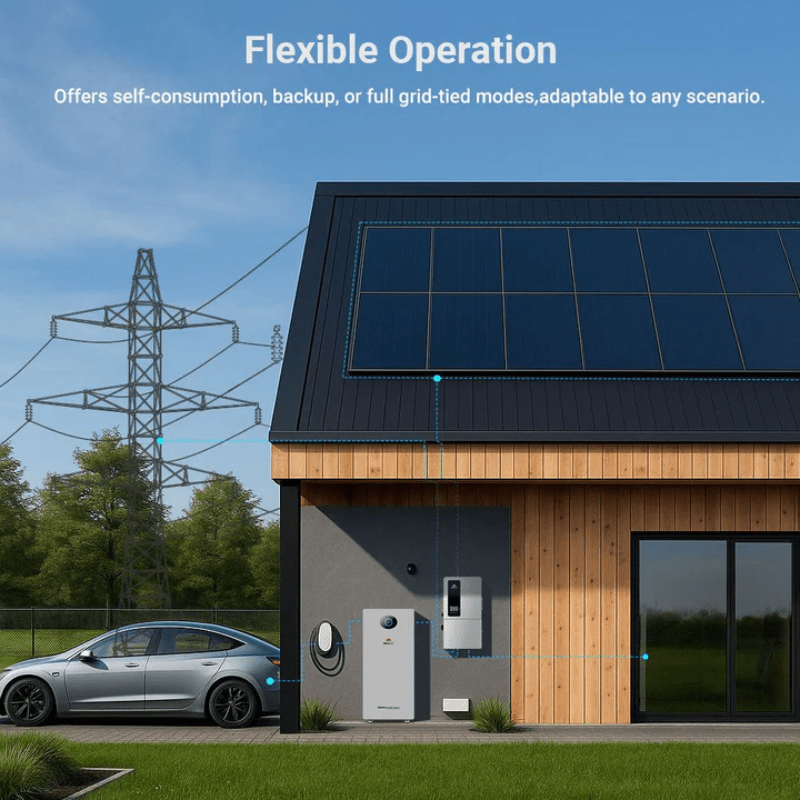 SunGold Power 12kW 48V All-in-One Hybrid Inverter | 200A Whole-Home Backup | 18kW PV Input | Split-Phase + 3-Phase | SGS-12K18MAX - ShopSolar: Complete Solar Kits + Lifetime Customer Support