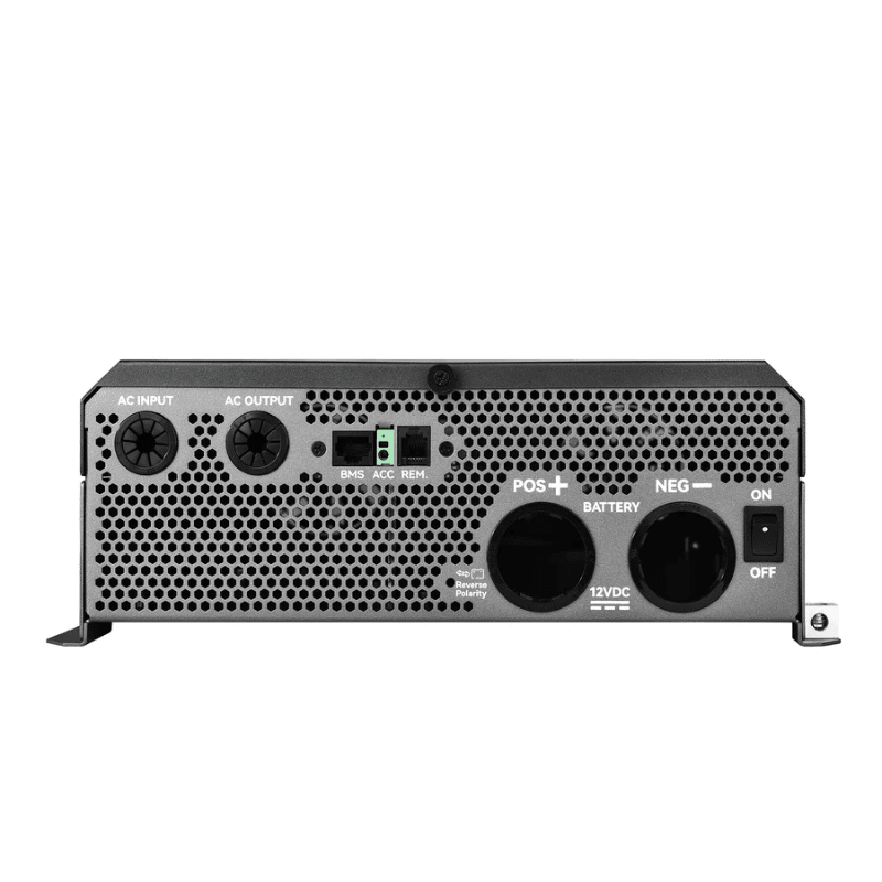 Rich Solar NOVA 3K12 | 3,000W 12V Pure Sine Wave Inverter with Transfer Switch | UL458 Certified | 6,000W Surge, LCD Display, High Efficiency - ShopSolar: Complete Solar Kits + Lifetime Customer Support