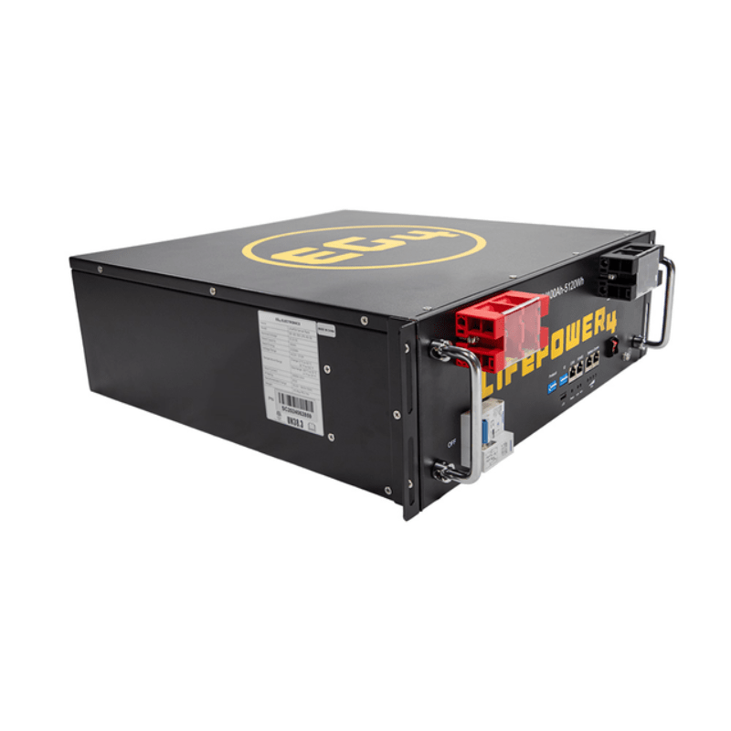 EG4 LifePower4 V2 Lithium Battery | 48V 100Ah | 5.12kWh Server Rack | UL1973, UL9540A | Auto-Addressing | 10-Year Warranty - ShopSolar: Complete Solar Kits + Lifetime Customer Support