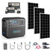 Bluetti AC200 MAX 2,200W / 2,048Wh Solar Kits - Portable Power Station + Choose Your Custom Bundle | Complete Solar Generator Kit - ShopSolar.com