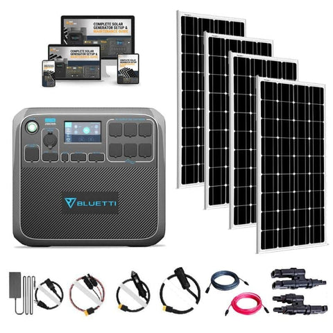 Bluetti AC200P Quad Kit