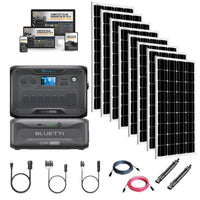 Bluetti AC300 3,072Wh/ 3,000W Solar Kits - Portable Power Station + Choose Your Custom Bundle | Complete Solar Generator Kit