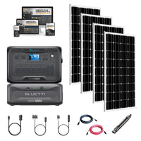 Bluetti AC300 3,072Wh/ 3,000W Solar Kits - Portable Power Station + Choose Your Custom Bundle | Complete Solar Generator Kit - ShopSolar.com