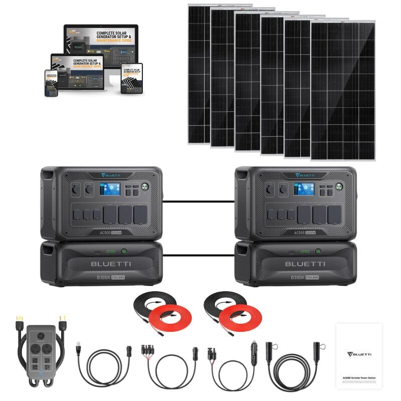 Dual Hex Kit [2 Batteries + 6 x 200W Rigid Panels]