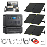 Bluetti AC500 5,000W / 3,072Wh to 18,432Wh Portable Power Station Solar Kits + Choose Your Custom Bundle | Complete Solar Kit - ShopSolar.com