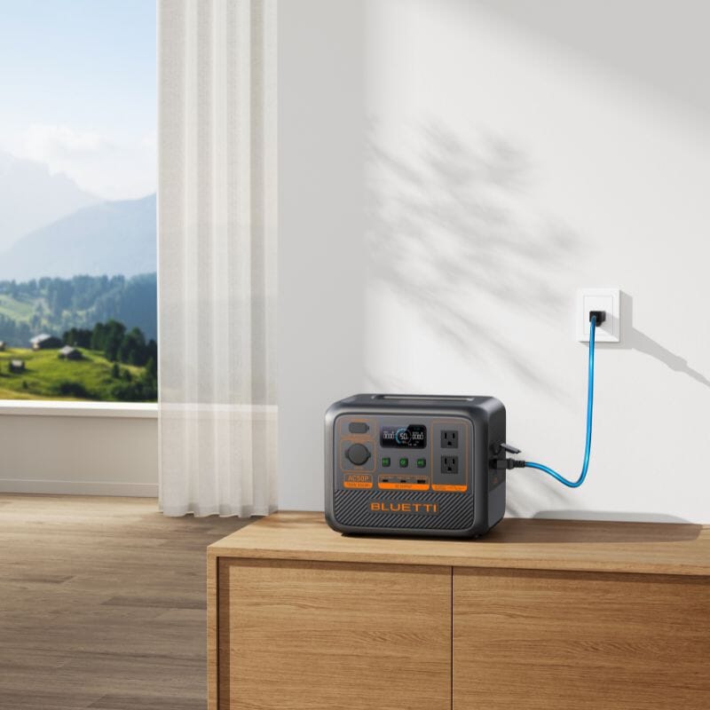 BLUETTI PREMIUM 50 [AC50P] Portable Power Station | 700W / 504Wh LiFePO4 | Turbo-Charge, UPS, App Control | 3,000 Cycles, 2-Year Warranty - ShopSolar: Complete Solar Kits + Lifetime Customer Support