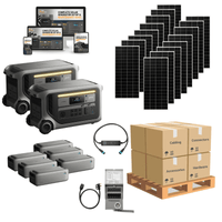 Anker SOLIX F3000 Dual Kits | 4,096Wh - 6,144Wh | 2 x 2,000W AC Output | Stackable, Expandable & Portable Backup Power | 5-Year Warranty