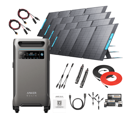 Anker F3800 Solutions: Solar Generator + Choose Your Custom Bundle | Complete Solar Kit - ShopSolar.com