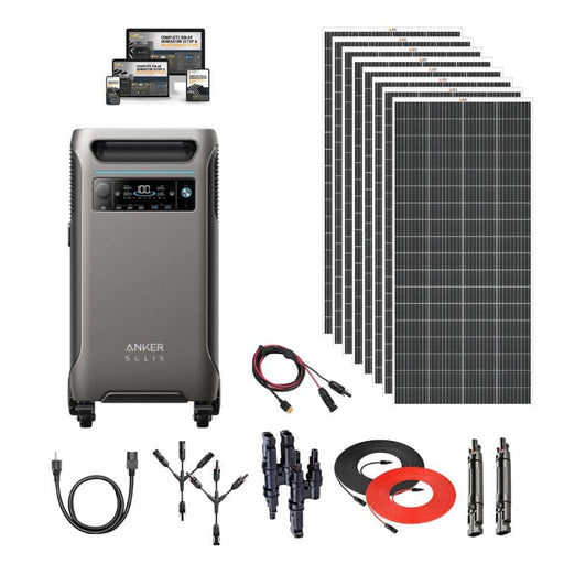 Anker F3800 Solutions: Solar Generator + Choose Your Custom Bundle | Complete Solar Kit