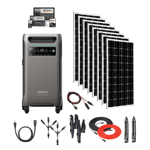 Anker F3800 Solutions: Solar Generator + Choose Your Custom Bundle | Complete Solar Kit - ShopSolar.com