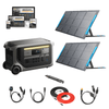 Anker SOLIX F3000 Portable Power Station | 3,072Wh / 3,600W | 2,400W Solar Input | Expandable to 12,288Wh | 5-Year Warranty - ShopSolar: Complete Solar Kits + Lifetime Customer Support