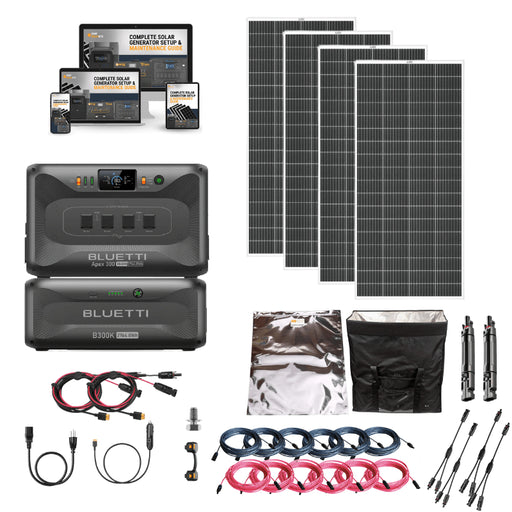 BLUETTI [APEX 300] Modular Power Station | 3,840W / 2,765Wh | 120V/240V Dual Voltage | 5-Year Warranty | Choose Your Bundle - ShopSolar: Complete Solar Kits + Lifetime Customer Support