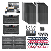APEX300 Platinum Kit [2 x Apex300 + 6 x B300K2 + 12 x 200W Rigid Solar Panel]
