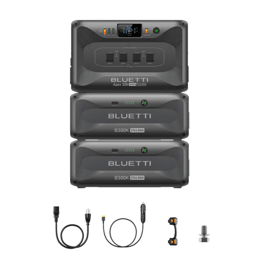 BLUETTI [APEX 300] Modular Power Station | 3,840W / 2,765Wh | 120V/240V Dual Voltage | 5-Year Warranty | Choose Your Bundle - ShopSolar: Complete Solar Kits + Lifetime Customer Support