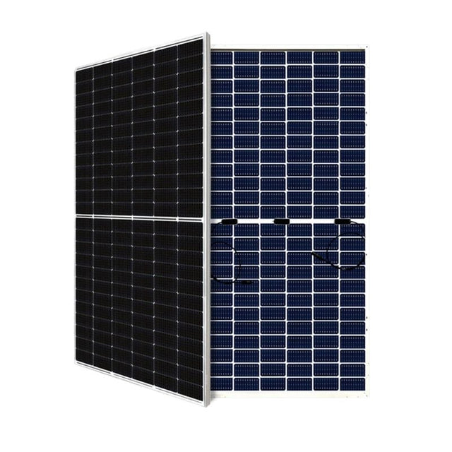 Adani Solar 530w Half-Cut Mono-Crystalline Bifacial (Silver) | ASB-M10-144-530 | Up to 645W with Bifacial Gain | Full Pallet (31 pcs) - 16.43kW Total - ShopSolar.com