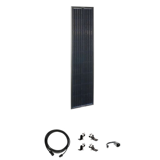 Airstream OBSIDIAN® SERIES 90 Watt Long Solar Panel Expansion Kit - ShopSolar.com