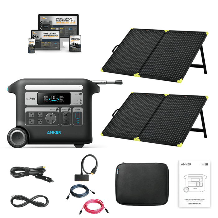 EcoFlow DELTA 2 [MAX] - 2,400W / 2,048Wh Portable Power Station + Choose  Your Custom Bundle | Complete Solar Kit | 2023 DELTA MAX Model