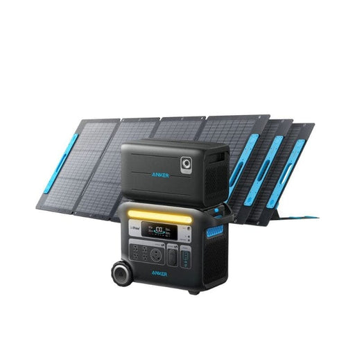 Anker SOLIX F2000 (PowerHouse 767) | 4,096Wh / 2,400W Portable Power Station + Expansion Battery + Choose Your Custom Bundle | Complete Solar Kit - ShopSolar.com