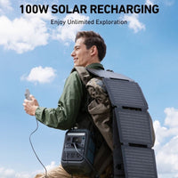 Anker SOLIX C200X 230Wh / 300W Portable Power Station | For Camping, Traveling, and Emergencies - ShopSolar.com