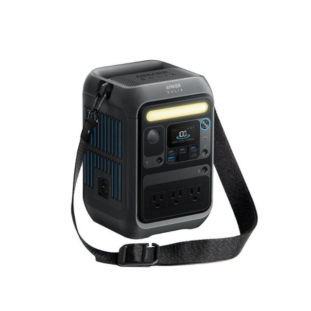 Anker SOLIX C200X 230Wh / 300W Portable Power Station | For Camping, Traveling, and Emergencies - ShopSolar.com