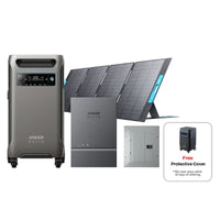 Anker SOLIX F3800 - 3,840Wh / 6,000W Solar Power Station + Anker 400W Solar Panel - Choose Your Custom Bundle | Complete Solar Kit - ShopSolar.com