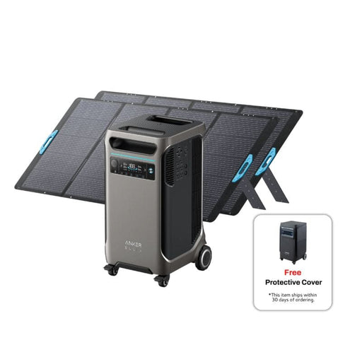 Anker SOLIX F3800 - 3,840Wh / 6,000W Solar Power Station + Anker 400W Solar Panel - Choose Your Custom Bundle | Complete Solar Kit - ShopSolar.com