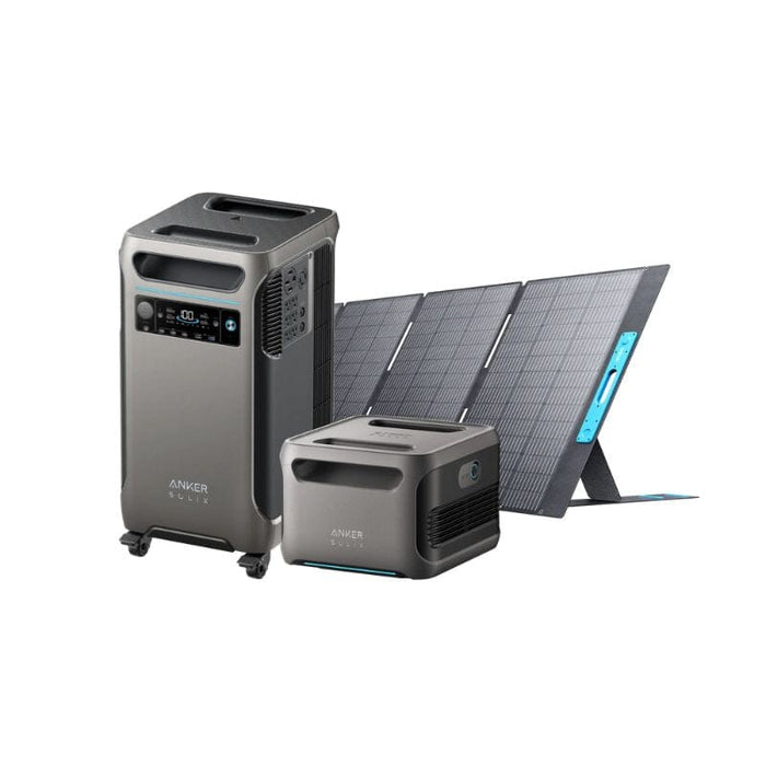Anker F3800 - 3,840Wh / 6,000W Solar Power Station | 120/240V + Choose Your Custom Bundle | Complete Solar Kit