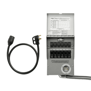 Anker SOLIX Manual Transfer Switch | 6-Circuit (30A, 120V) & 10-Circuit (50A, 120/240V or 30A Cable Kit) | UL 1008 | For F2000–F3800+ - ShopSolar: Complete Solar Kits + Lifetime Customer Support