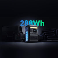 Anker SOLIX C300X 288Wh / 300W Portable Power Station - ShopSolar.com