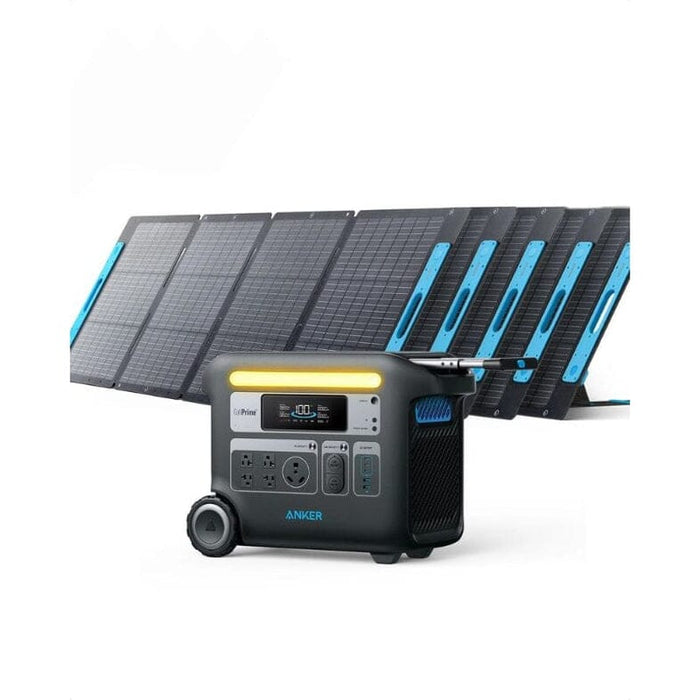Anker SOLIX F2000 [PowerHouse 767] - 2,048Wh / 2,400W Portable Power  Station + Choose Your Custom Bundle | Complete Solar Kit