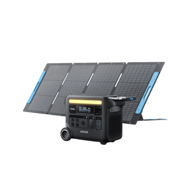 Anker Solix F2600 2,560Wh / 2,400W Portable Power Station + Choose Your Custom Bundle | Complete Solar Kit - ShopSolar.com