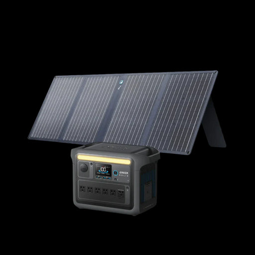 Anker SOLIX C1000X 1056Wh / 1800W Portable Power Station + Choose Your Custom Bundle | Complete Solar Kit