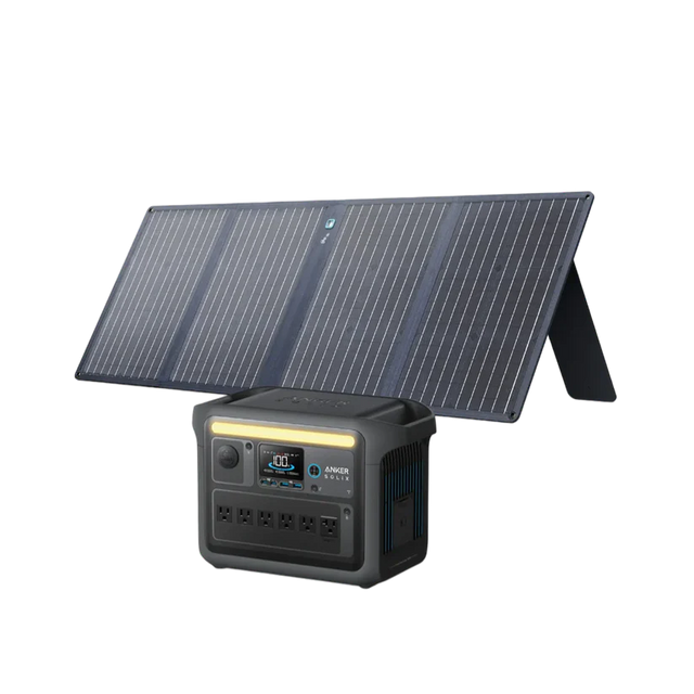 Anker SOLIX C1000X 1056Wh / 1800W Portable Power Station + Choose Your Custom Bundle | Complete Solar Kit