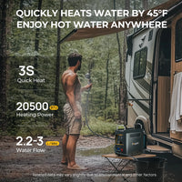 BougeRV Portable Propane Outdoor Camping Water Heater - ShopSolar.com