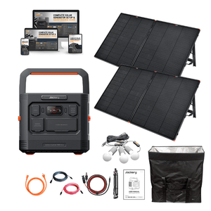 Jackery Explorer 1500 Ultra Solar Generator Custom Kits | 1,536Wh | 1,800W Output | 3,600W Peak | IP65 Rugged | 5-Year Warranty - ShopSolar: Complete Solar Kits + Lifetime Customer Support
