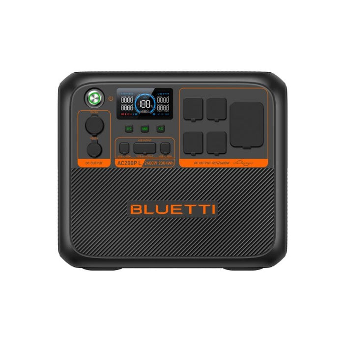 Bluetti AC200PL - 2,400W / 2,304Wh Portable Power Station + Choose Your Custom Your Custom Bundle | Complete Solar Generator Kit - ShopSolar.com